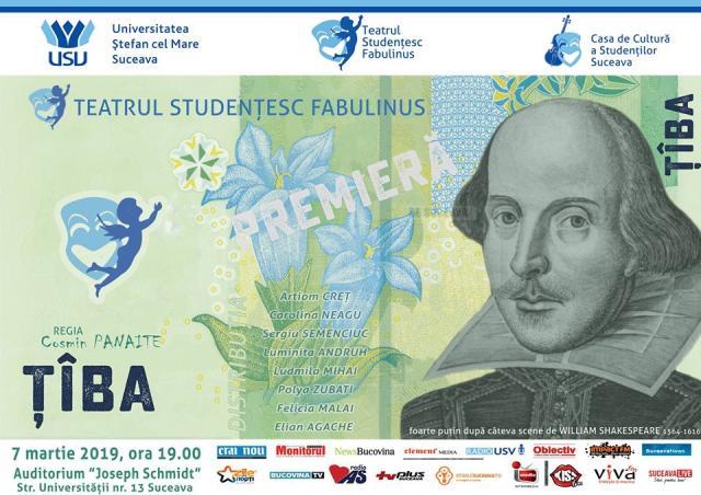 Teatrul studenţesc Fabulinus aduce un nou spectacol pe scena Universităţii din Suceava