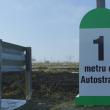 Borna pentru primul metru de autostradă din Moldova