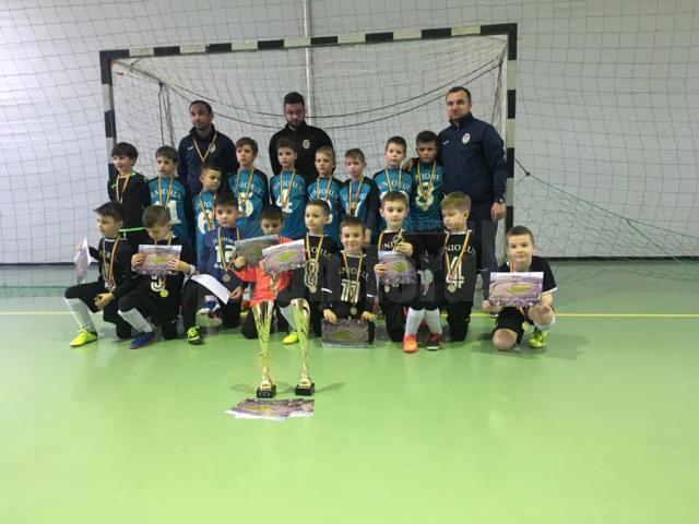 Micii fotbalişti de la Juniorul Suceava s-au impus la turneul de la Iaşi
