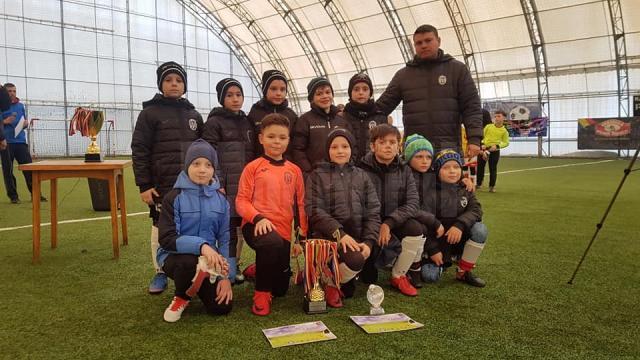 Copiii de la Juniorul Suceava s-au clasat pe locul 2 la Braşov Indoor Cup