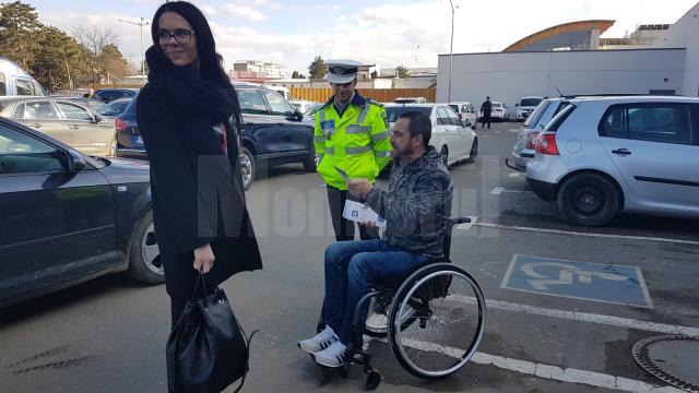 Campanie de prevenire a ocupării fără drept a locurilor de parcare destinate persoanelor cu dizabilități