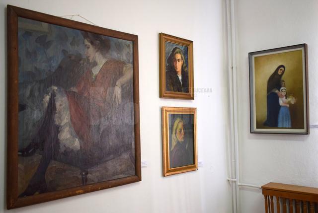 La Fălticeni, femeia a fost sărbătorită prin pictură