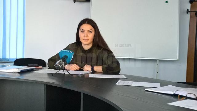 Purtătorul de cuvânt al DSP Suceava, Bianca Bighiu