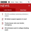 Ştirea despre protestul lui Ştefan Mandachi a fost cea mai citită pe site-ul BBC