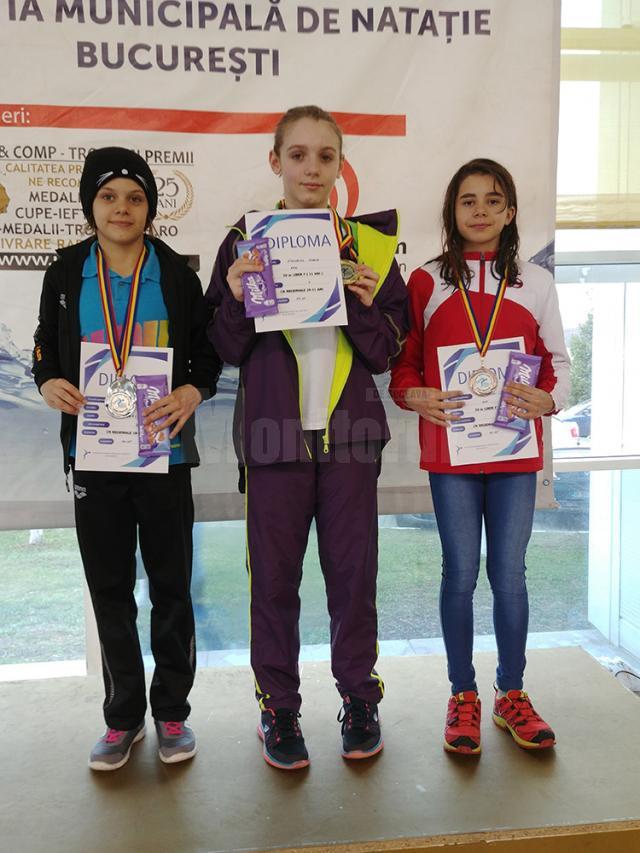 Maria Moscaliuc a câştigat proba de 50 metri liber, fiind singura din ţară cu un timp sub 30 de secunde