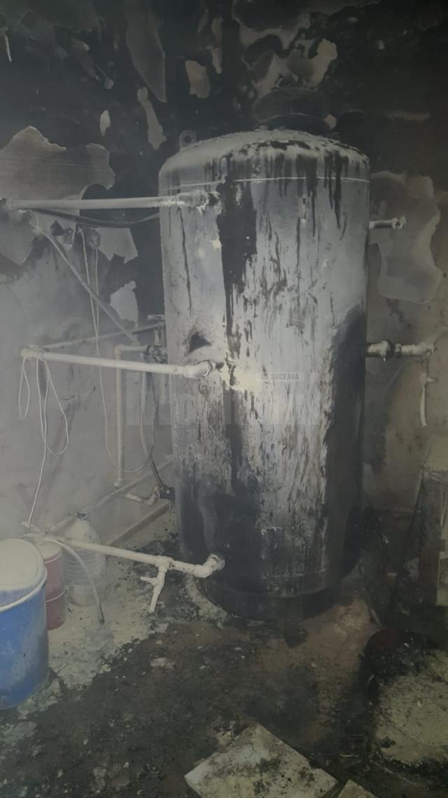 Incendiu la Centrul de Recuperare de la Todirești, stins înainte de a se extinde
