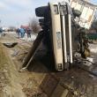 Vehiculul de Suceava implicat în accident