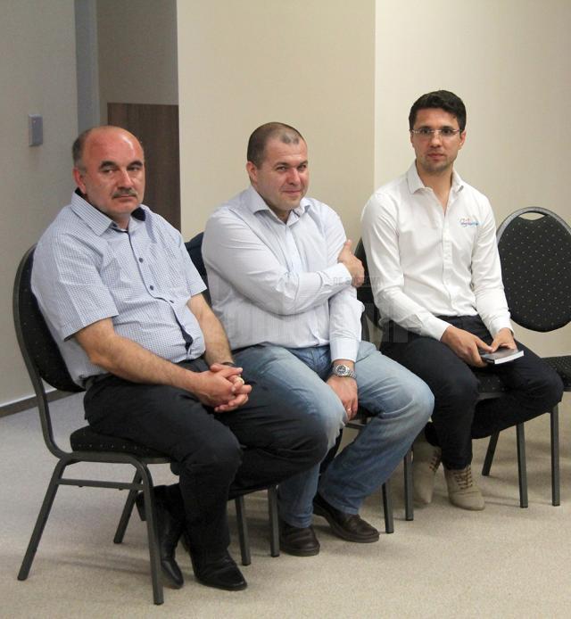 Tiberiu Avram, Florin Haidamac și Cornel Manaz