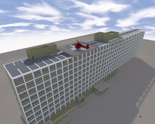 Proiectul pistei pentru elicoptere pe Spitalul de Urgență Suceava