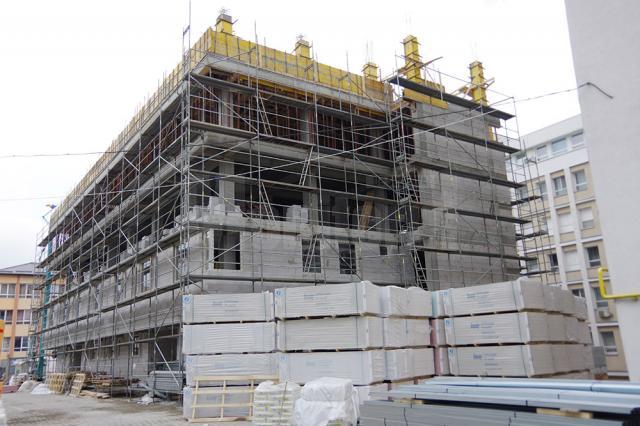 Construcţia noului ambulatoriu al Spitalului de Urgență - martie 2019