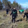 Elevi ai Colegiului ”Spiru Haret” au plantat 1.300 de puieți de gorun, paltin și carpen, la Todirești