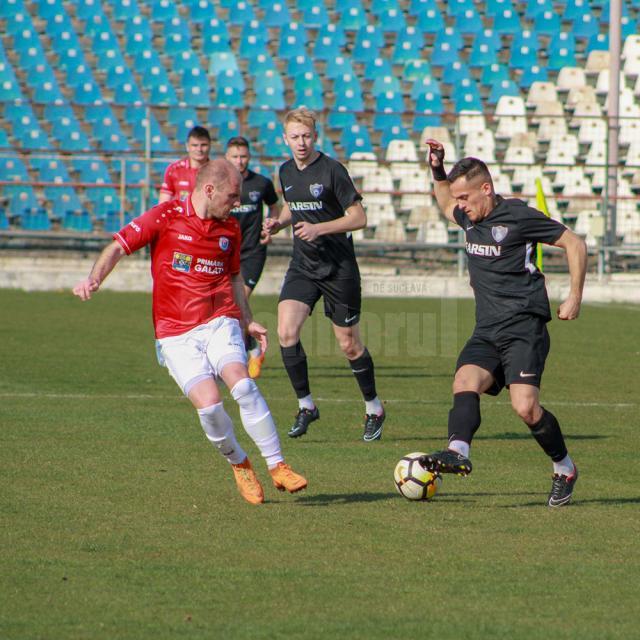 CSM Bucovina Rădăuţi a pierdut la limită în deplasarea de la Galaţi. Foto Cristian Plosceac