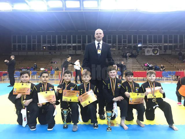 He Pai Suceava a câştigat prin sportivii săi 31 de medalii la Campionatul Naţional de copii