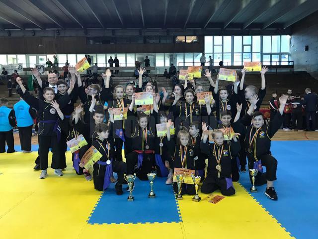 He Pai Suceava a câştigat prin sportivii săi 31 de medalii la Campionatul Naţional de copii