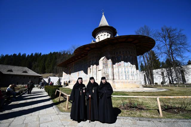 Mănăstirea Voroneț a aniversat 28 de ani de la reînființare. Foto: Constantin Ciofu