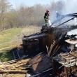 Gospodărie din Iaslovăț, afectată de un puternic incendiu