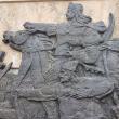 Ștefan cel Mare, rămas fără sabie pe basorelieful statui ecvestre din Parcul Șipote