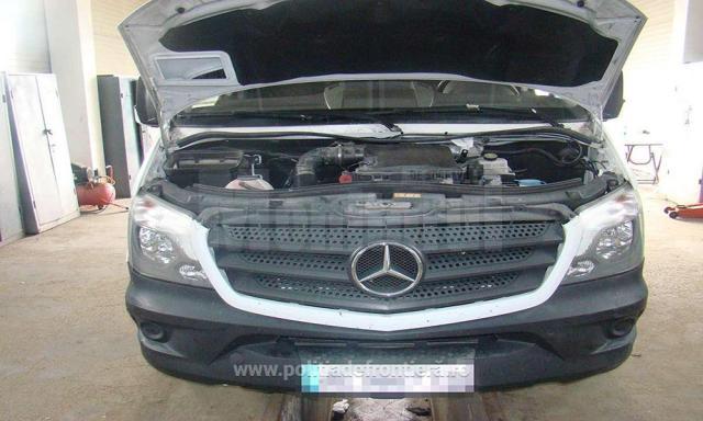 Mercedesul Benz căutat de autoritățile franceze