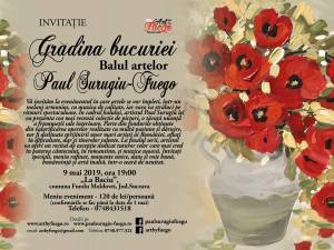 Paul Surugiu – Fuego, prezent la Balul artelor “Grădina Bucuriei”, la Fundu Moldovei