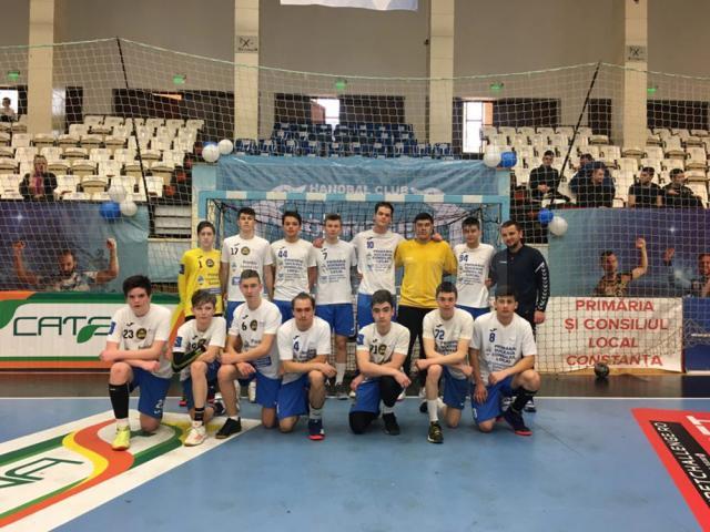 Echipa de handbal juniori III CSU Suceava, antrenor Vasile Boca