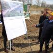 Planul lucrărilor de realizare a noului pod peste apa Sucevei, prezentate de primarul Ion Lungu