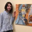 Artista Anastasia Hisem, în vârstă de 9 ani, premiată în cadrul Concursului Naţional „Carmen Sylva”