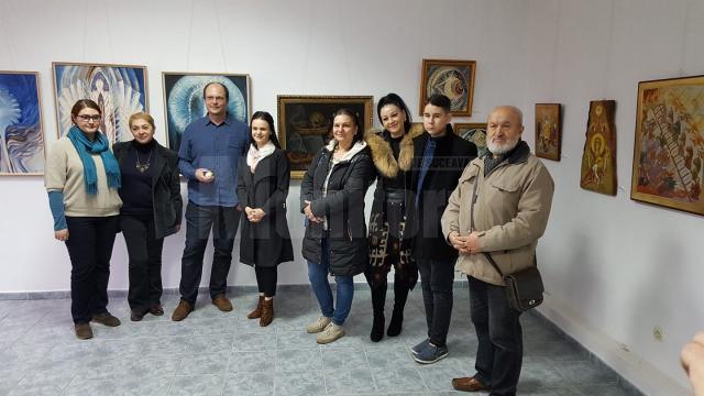 „Lumina Credinței”, expoziție care poate fi vizitată în această perioadă la  Galeria „Ion Irimescu” Suceava