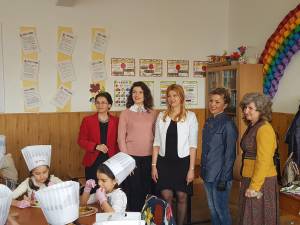Maricela Cobuz a participat la o campanie pentru promovarea nutriției organizată la Școala Gimnazială Nr.3 Suceava