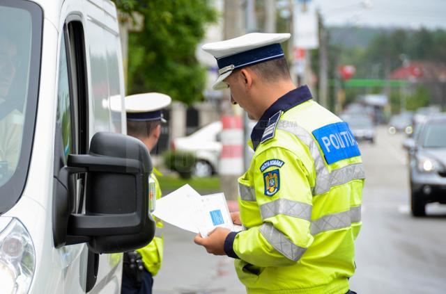 Polițiștii i-au vizat pe cei care nu respectă regimul legal de viteză sau se urcă la volan sub influența băuturilor alcoolice
