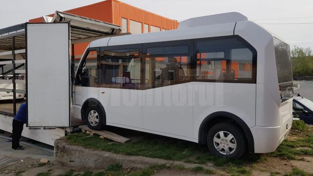 Primele autobuze 100% electrice au ajuns marţi în Suceava