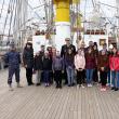 Excursie pentru elevii merituoși de la Boroaia, la Baza Navală din Mangalia și din Constanța