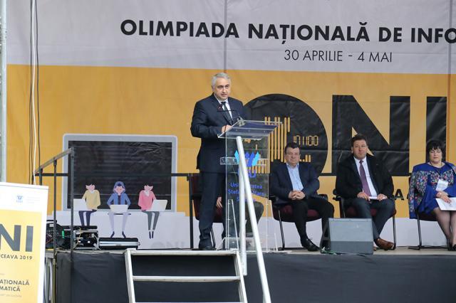 Festivitatea de deschidere a Olimpiadei Naţionale de Informatică   FOTO: Ionuț Dorin Pavel