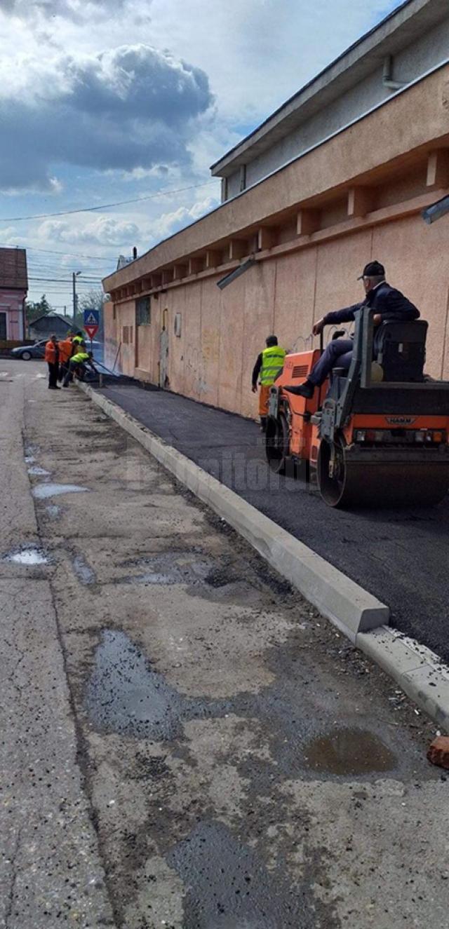 A început reabilitarea străzilor din municipiul Suceava