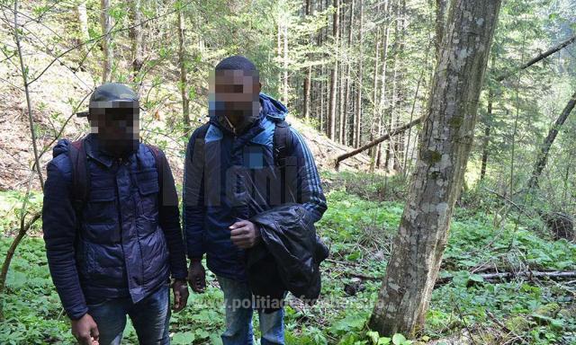 Doi tineri originari din Africa, ce intraseră ilegal pe teritoriul României, au fost reţinuţi de poliţiştii de frontieră suceveni