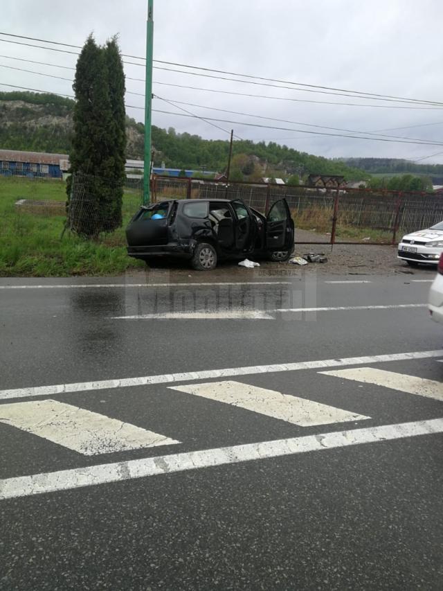 Accident rutier cu cinci victime, la Păltinoasa