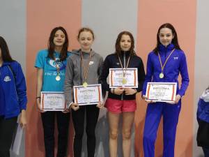 Echipa suceveană de fete a câştigat două medalii de aur la ştafetă