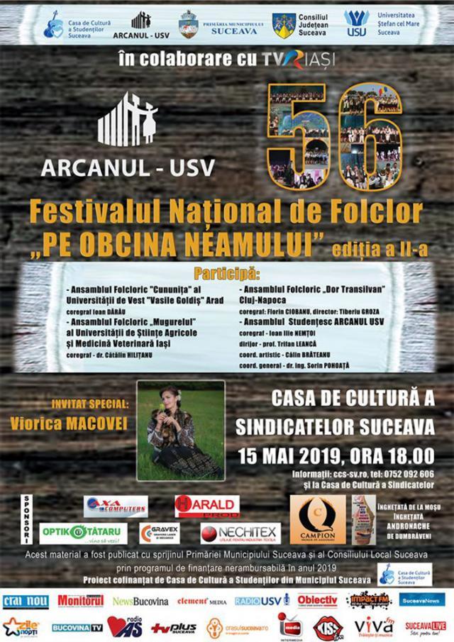 Festivalul Naţional de Folclor „Pe obcina neamului”, ediţia a II-a
