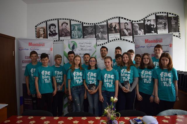 Cu voluntarii de la Moldoviţa – FOTO Alin Mehedeniuc