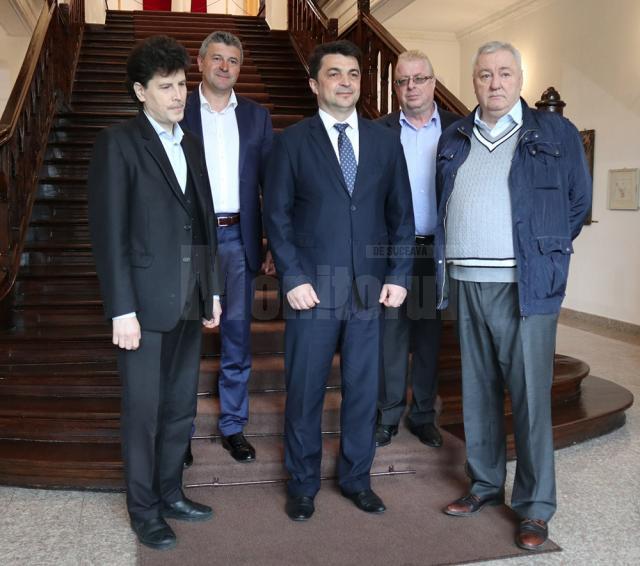 Vizită de lucru a ministrului Culturii şi Identităţii Naţionale, Daniel Breaz, în municipiul Fălticeni