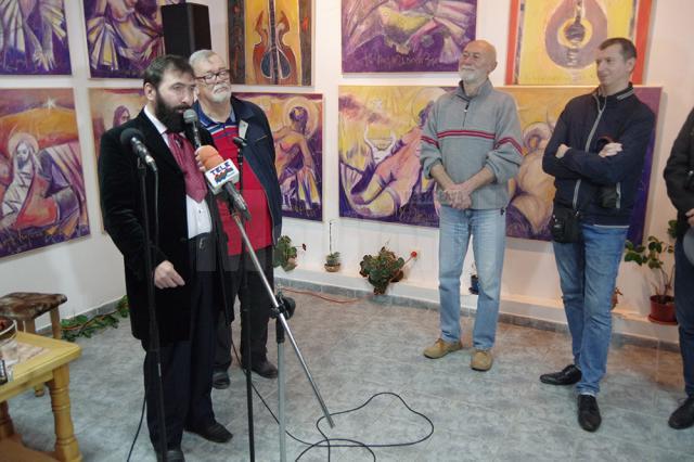 Expoziţia de pictură a artistului Konstantyn Ungureanu Box, vernisată joi la Galeria de Artă ”Ion Irimescu” Suceava