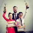 Sportivii Clubului Bucovina Dance Studio s-au întors cu zeci de premii de la concursuri din Bistriţa şi Chişinău