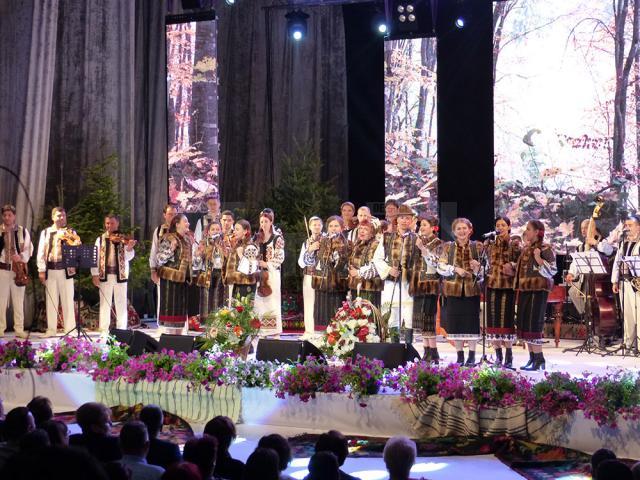 Spectacolul aniversar Alexandru Brădăţan a transformat Suceava în „capitala folclorului românesc”