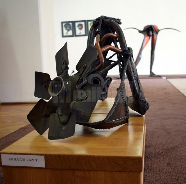 Expoziţie de sculptură – Sorin Purcaru, la Muzeul de Artă „Ion Irimescu” din Fălticeni