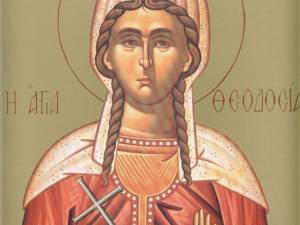 Sfânta Muceniţă Teodosia fecioara