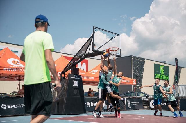 Baschet 3X3, sâmbătă și duminică, în parcarea Iulius Mall Suceava