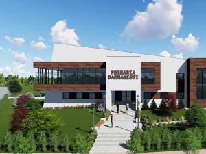 Proiectul noului sediu al primăriei din Dărmăneşti