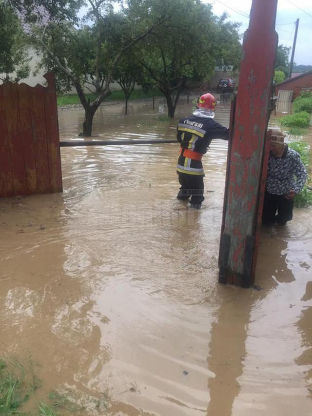 Inundaţii la Marginea