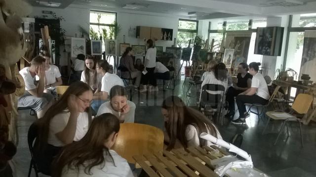 Acțiunea „Creativitatea și Leadership-ul”, organizată de Asociația Tinerilor Ortodocși Suceveni