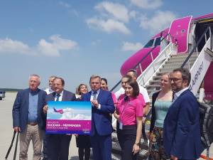 Wizz Air a inaugurat luni primul zbor din Suceava spre Germania