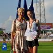 Antrenoarea Erzilia Ţâmpău şi atleta Talida Sfarghiu